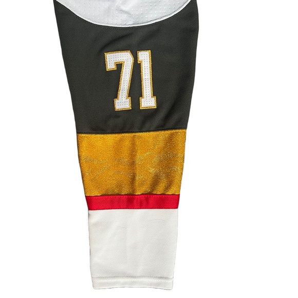 VEGAS GOLDEN KNIGHTS / NHL ADIDAS WHITE WILLIAM KARLSSON JERSEY SIZE M - Picture 4 of 13